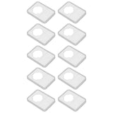 10PCS Coin Holder Transparent Design Wear Resistant Environmental Coin Protective Box for Coin Collection