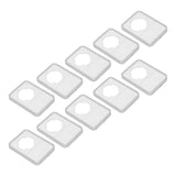 10PCS Coin Holder Transparent Design Wear Resistant Environmental Coin Protective Box for Coin Collection