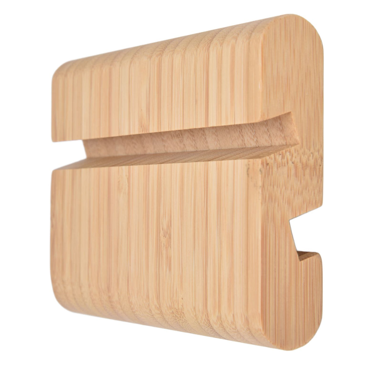 Portable Phone Stand Mobile Phone Support Holder Bamboo Desktop Tablet Stand for Bedroom