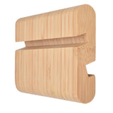 Portable Phone Stand Mobile Phone Support Holder Bamboo Desktop Tablet Stand for Bedroom