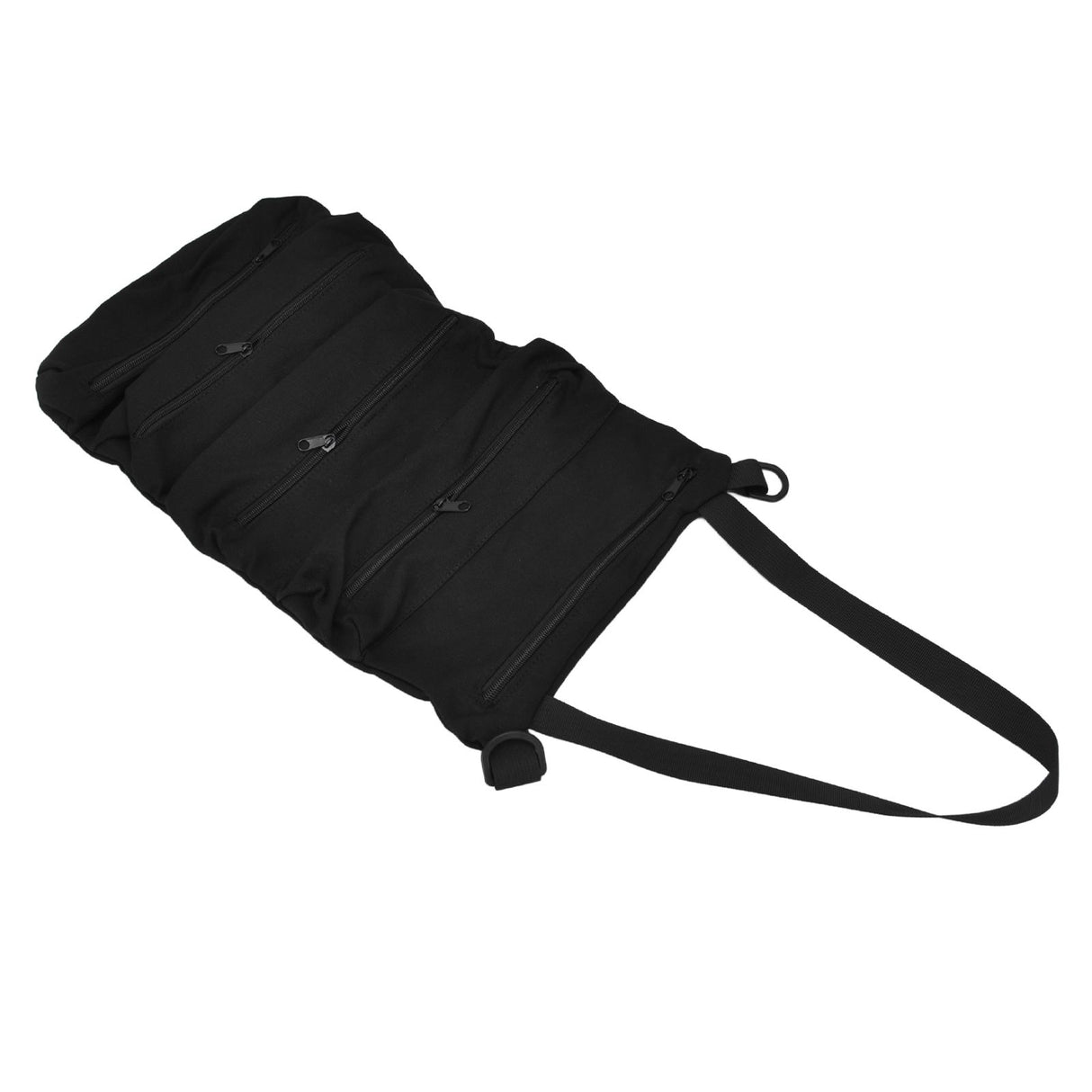 Tool Roll Up Bag Durable Oxford Fabric Wide Application Easy Storage Secure Closure Easily Accessable Roll Up Tool Bag