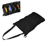 Tool Roll Up Bag Durable Oxford Fabric Wide Application Easy Storage Secure Closure Easily Accessable Roll Up Tool Bag - Extra Image