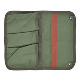 Camping Chair Armrest Storage Bag Large Capacity Multiple Pockets Portable Chair Hanging Storage Bag for Outdoor BeachMilitary Green