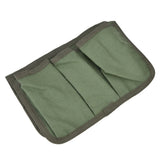 Camping Chair Armrest Storage Bag Large Capacity Multiple Pockets Portable Chair Hanging Storage Bag for Outdoor BeachMilitary Green - Low Angle