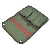 Camping Chair Armrest Storage Bag Large Capacity Multiple Pockets Portable Chair Hanging Storage Bag for Outdoor BeachMilitary Green - Extra Image