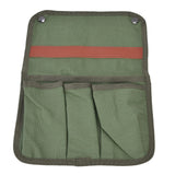 Camping Chair Armrest Storage Bag Large Capacity Multiple Pockets Portable Chair Hanging Storage Bag for Outdoor BeachMilitary Green