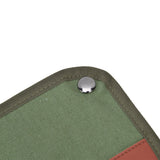Camping Chair Armrest Storage Bag Large Capacity Multiple Pockets Portable Chair Hanging Storage Bag for Outdoor BeachMilitary Green