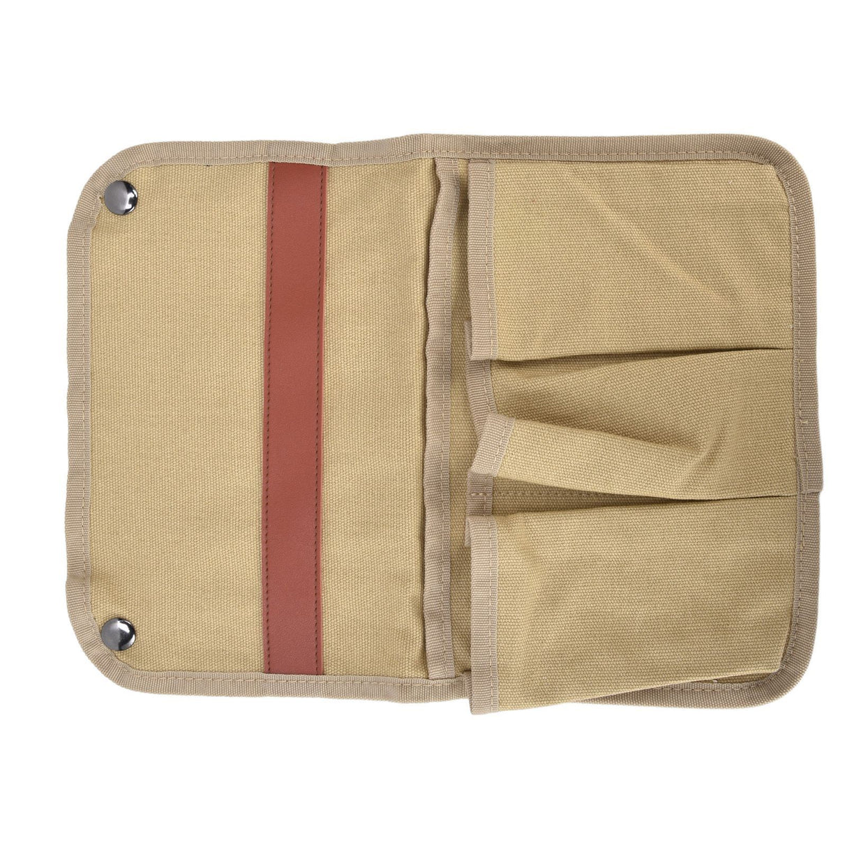 Camping Chair Armrest Storage Bag Large Capacity Multiple Pockets Portable Chair Hanging Storage Bag for Outdoor BeachKhaki