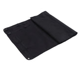 Shooting Mat Oxford Cloth Pad Waterproof Folding Thickened for Outdoor Sports TrainingBlack - Top-Down View