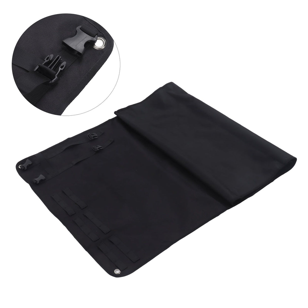 Shooting Mat Oxford Cloth Pad Waterproof Folding Thickened for Outdoor Sports TrainingBlack