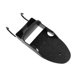 Electric Iron Holder Heat Resistant 2 in 1 Wall Mounted Iron Board Rack with Hook for Home BathroomBlack - Extra Image