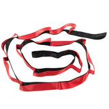 Stretch Strap Yoga Nylon Elastic Band Exercise Equipment for Home Workout Flexibility PilatesRed