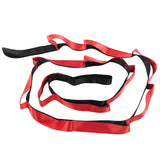 Stretch Strap Yoga Nylon Elastic Band Exercise Equipment for Home Workout Flexibility PilatesRed