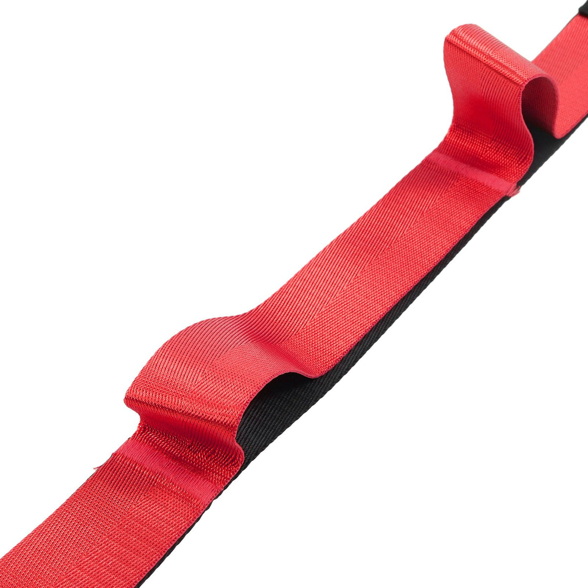 Stretch Strap Yoga Nylon Elastic Band Exercise Equipment for Home Workout Flexibility PilatesRed