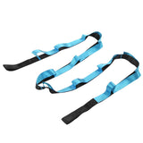 Stretch Strap Yoga Nylon Elastic Band Exercise Equipment for Home Workout Flexibility PilatesBlue - Extra Image