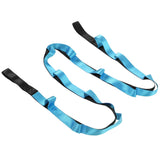 Stretch Strap Yoga Nylon Elastic Band Exercise Equipment for Home Workout Flexibility PilatesBlue - Extra Image