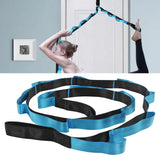 Stretch Strap Yoga Nylon Elastic Band Exercise Equipment for Home Workout Flexibility PilatesBlue