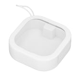 Clear Small Containers ABS TPE Transparent Drawer Organizers with Push Switch for BeadsWhite