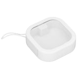 Clear Small Containers ABS TPE Transparent Drawer Organizers with Push Switch for BeadsWhite