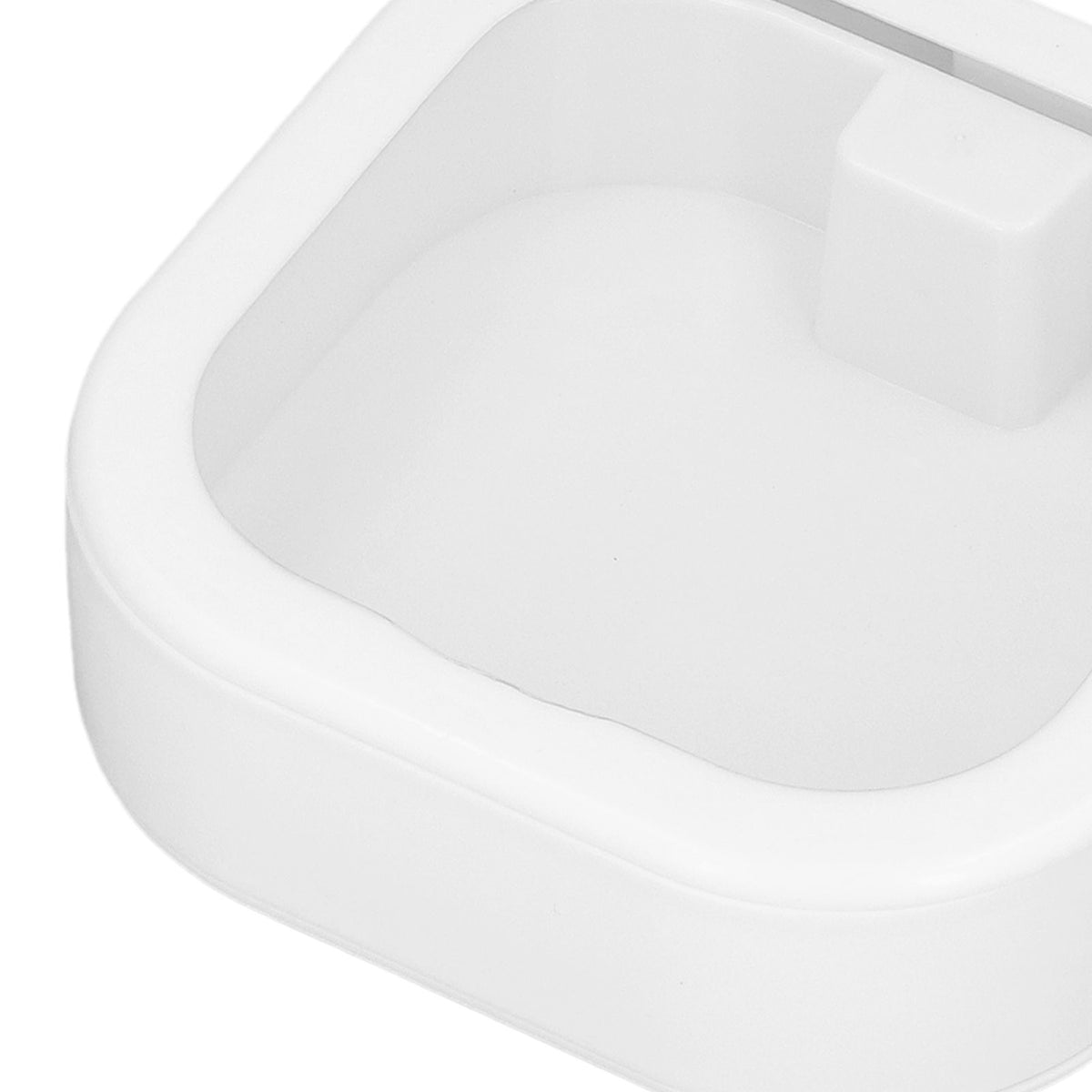 Clear Small Containers ABS TPE Transparent Drawer Organizers with Push Switch for BeadsWhite