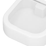 Clear Small Containers ABS TPE Transparent Drawer Organizers with Push Switch for BeadsWhite