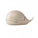 Clothes Cleaning Brush Soft Bristles Cute Whale Shape Portable Shoes Scrubbing Brush for Home TravelBeige