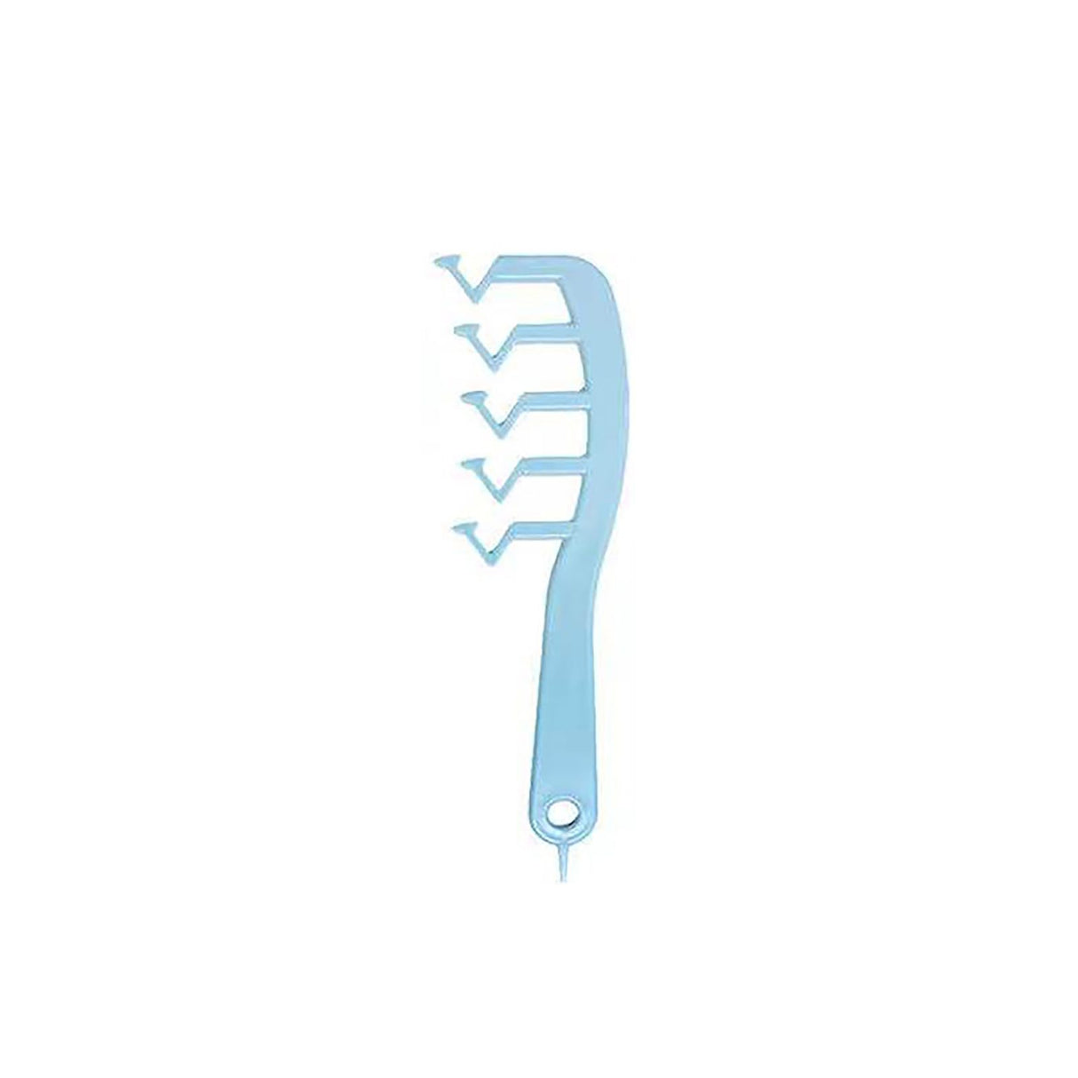 Z Shape Hair Comb Plastic Portable Detangling Combs Hair Styling Tool for Beauty SalonBlue