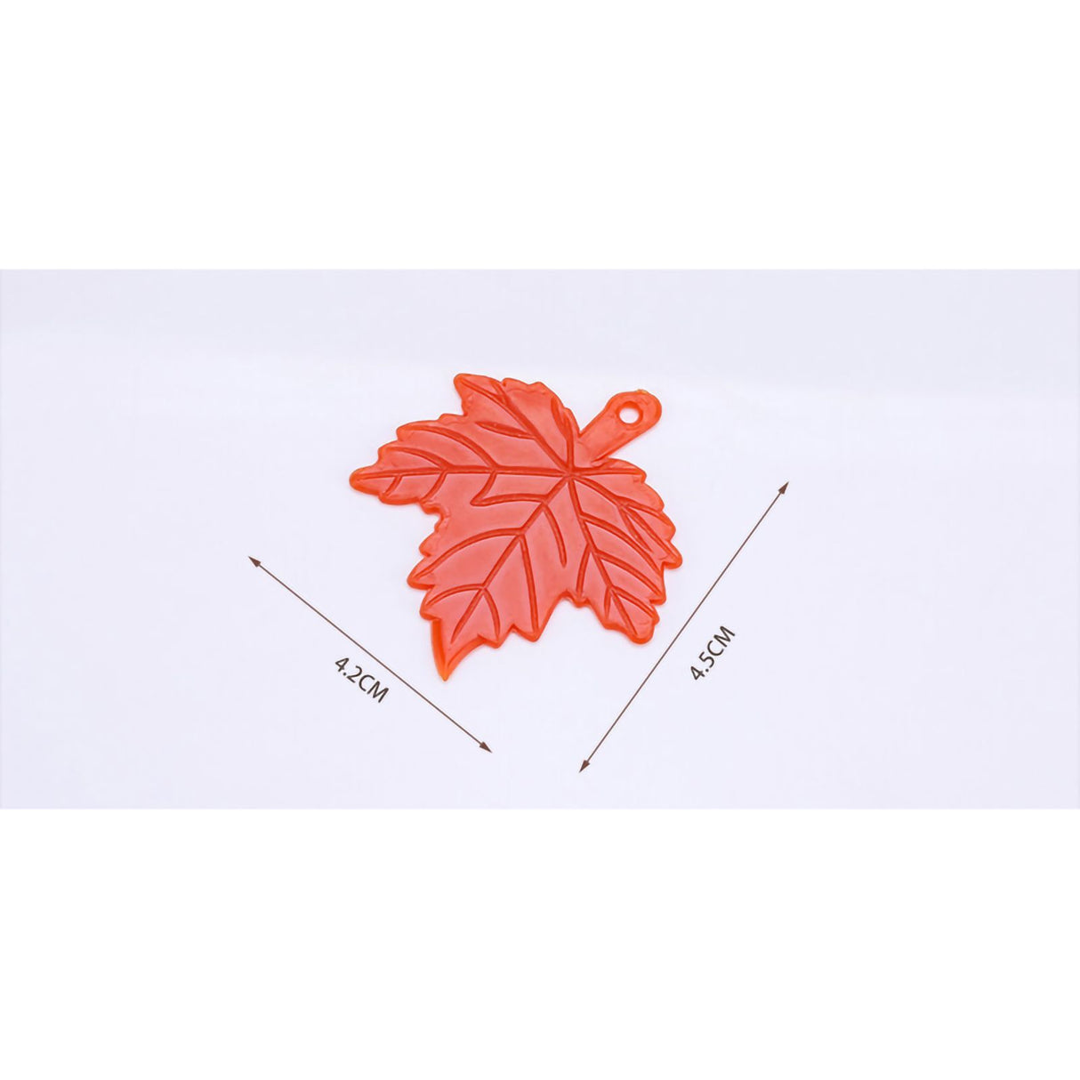 Box Opener Compact Universal Plastic Package Opener for Envelope Express Bag Grocery Bag Cardboard BoxMaple Leaf Style 4.5x5cm / 1.8x2in