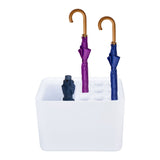 Umbrella Bucket Stable Chassis Anti Slip Indoor Space Saving Umbrella Holder with Drip Tray for Home Office Hotel Bars