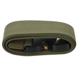 Waist Belt Quick Release Simple Stylish Durable Waterproof Sweatproof Multipurpose Outdoor Tactics BeltGreen - Front View