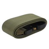 Waist Belt Quick Release Simple Stylish Durable Waterproof Sweatproof Multipurpose Outdoor Tactics BeltGreen - Side View