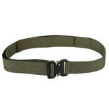 Waist Belt Quick Release Simple Stylish Durable Waterproof Sweatproof Multipurpose Outdoor Tactics BeltGreen - 45-Degree Angle