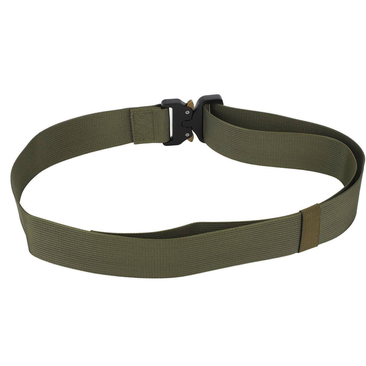 Waist Belt Quick Release Simple Stylish Durable Waterproof Sweatproof Multipurpose Outdoor Tactics BeltGreen
