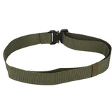 Waist Belt Quick Release Simple Stylish Durable Waterproof Sweatproof Multipurpose Outdoor Tactics BeltGreen