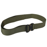Waist Belt Quick Release Simple Stylish Durable Waterproof Sweatproof Multipurpose Outdoor Tactics BeltGreen