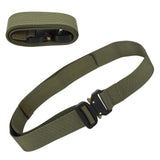 Waist Belt Quick Release Simple Stylish Durable Waterproof Sweatproof Multipurpose Outdoor Tactics BeltGreen - Extra Image