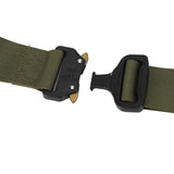 Waist Belt Quick Release Simple Stylish Durable Waterproof Sweatproof Multipurpose Outdoor Tactics BeltGreen