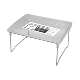 Desk Organizer Rack Stainless Steel Foldable Multifunctional Desktop Storage Shelf for Home - Top-Down View