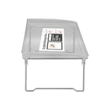 Desk Organizer Rack Stainless Steel Foldable Multifunctional Desktop Storage Shelf for Home - 45-Degree Angle