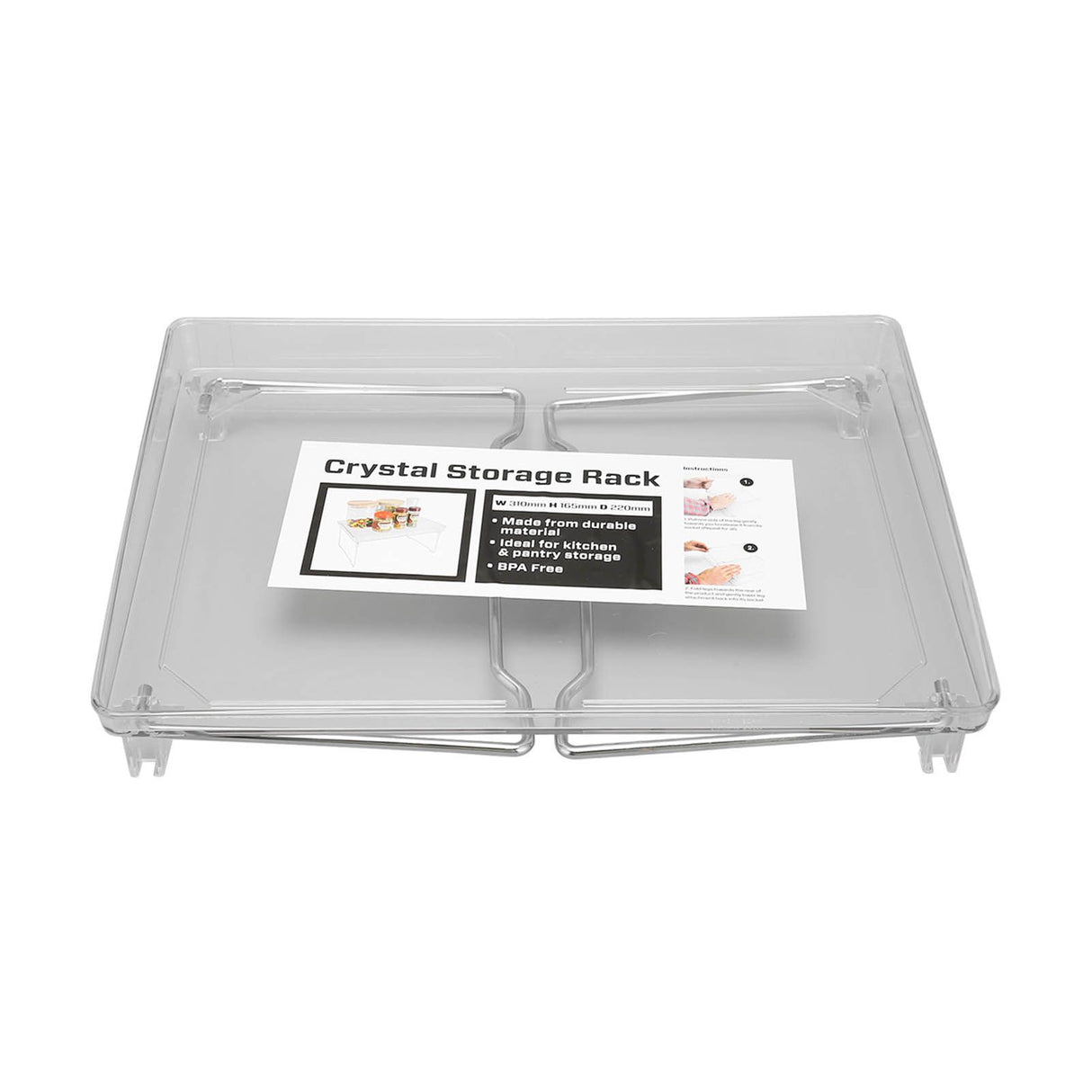 Desk Organizer Rack Stainless Steel Foldable Multifunctional Desktop Storage Shelf for Home