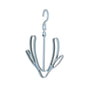 Shoes Drying Rack PP 360° Rotatable Windproof Connectable Shoes Storage Hanger for Scarves HatsBlue