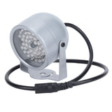 Night Vision Infrared Light IP5 Rainproof 48 LEDs IR Infrared Light for Surveillance Camera Parking Lot - Side View