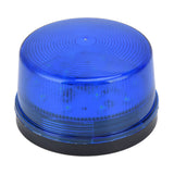 LED Car Strobe Light DC12V 5W 15 LEDs Multipurpose LED Traffic Warning Light for Cars Trucks BusesBlue