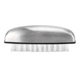 Fruit Vegetable Cleaning Brush 304 Stainless Steel Nylon Wool Multifunction Finger Nail Brush for Kitchen