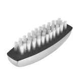 Fruit Vegetable Cleaning Brush 304 Stainless Steel Nylon Wool Multifunction Finger Nail Brush for Kitchen - Side View