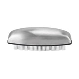 Fruit Vegetable Cleaning Brush 304 Stainless Steel Nylon Wool Multifunction Finger Nail Brush for Kitchen - 45-Degree Angle