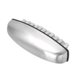 Fruit Vegetable Cleaning Brush 304 Stainless Steel Nylon Wool Multifunction Finger Nail Brush for Kitchen - Rear View