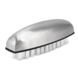 Fruit Vegetable Cleaning Brush 304 Stainless Steel Nylon Wool Multifunction Finger Nail Brush for Kitchen - Extra Image