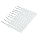 10pcs Mini Shower Head Cleaning Brush Scratch Proof Slip Proof Small Hole Nylon Cleaner Brush for Nozzle Blockages - 45-Degree Angle