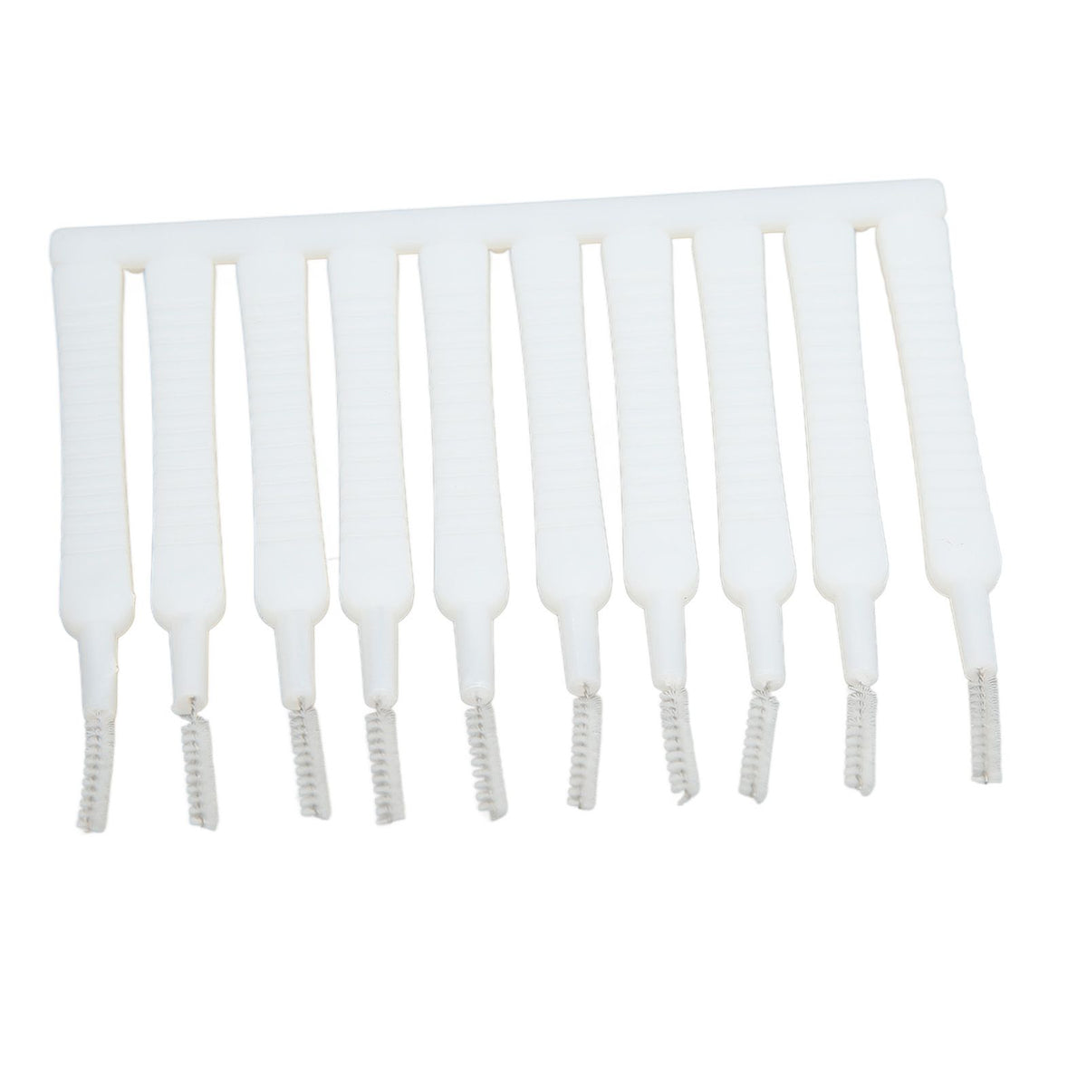 10pcs Mini Shower Head Cleaning Brush Scratch Proof Slip Proof Small Hole Nylon Cleaner Brush for Nozzle Blockages